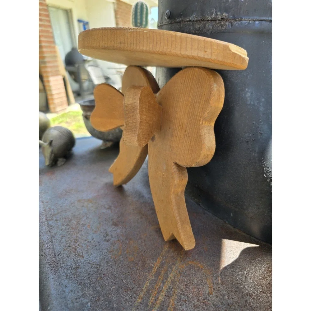 Handmade wooden wall